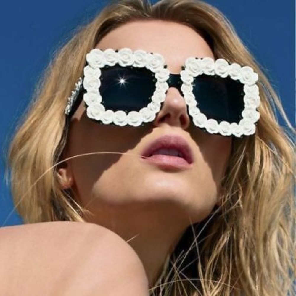 NWOT Dolce and Gabbana Spanish Rose Sunglasses